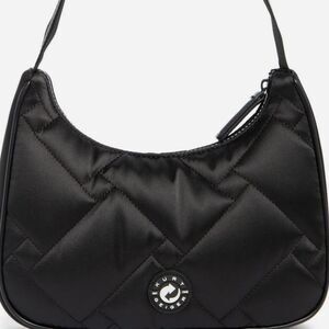 Kurt Geiger London Small Recycled Quilted Shoulder Bag- Black